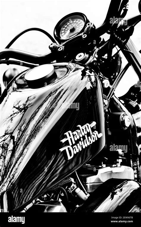 United states patriotic motorcycle Black and White Stock Photos & Images - Alamy