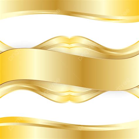 Luxury Gradient Golden Abstract Border Frame On Transparent Background, Luxury Gradient Golden ...