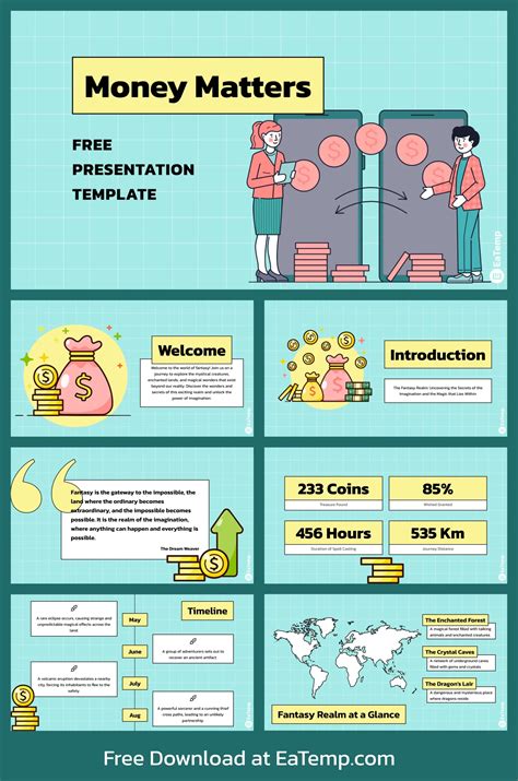 Money PowerPoint Presentation Template - Free PowerPoint Templates, Google Slides, Figma Deck ...