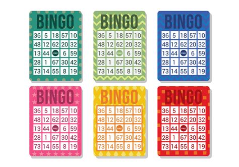 Bingo Card Vector - Download Free Vector Art, Stock Graphics & Images