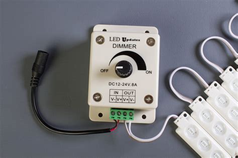 Premium Single color LED light dimmer switch 8A LEDUPDATES | LED Updates