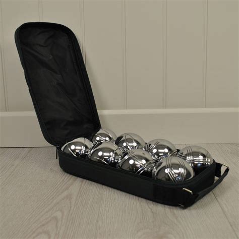 delux steel petanque boules set by garden selections | notonthehighstreet.com