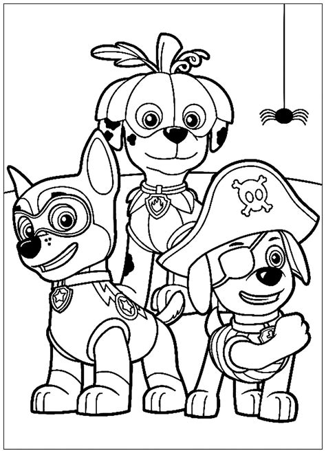 Free Printable Paw Patrol Coloring Pages Free Printable - Riset