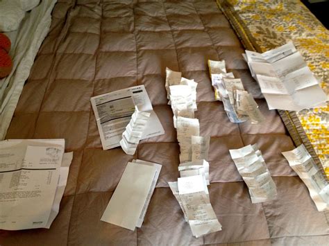 Receipts | My first expense report after 64 days on the job.… | Flickr