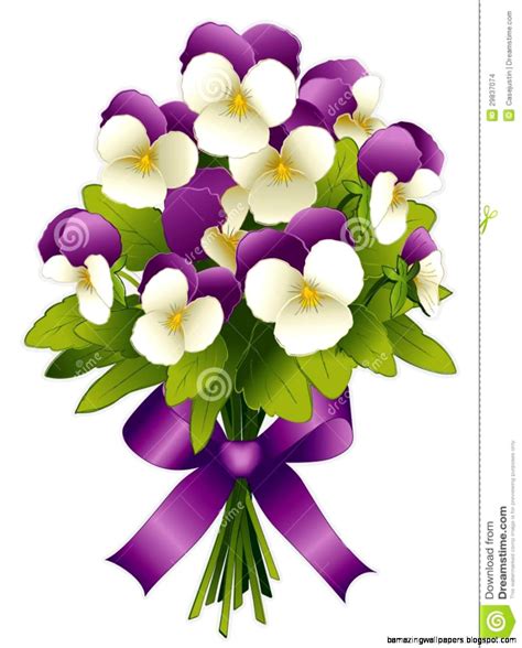 spring flower bouquet clipart - Clipground