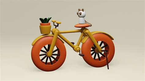 Bicycle in Blender :: Behance