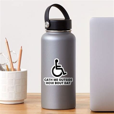 "Funny Handicap Wheelchair Disability" Sticker for Sale by ttuniques | Redbubble