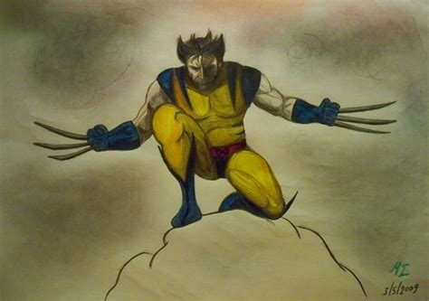 Wolverine pencil drawing | An attempt to draw my favourite c… | Flickr