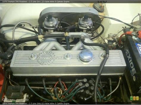 2.5 Liter OHV 12-Valve Inline 6 Cylnder 1976 Triumph TR6 Engine | GTCarLot.com