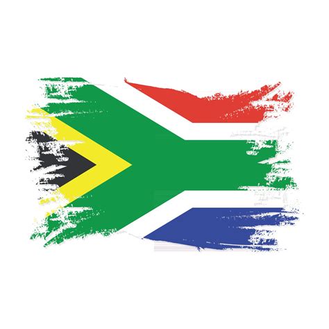 South Africa Flag With Watercolor Brush style design vector 3000873 Vector Art at Vecteezy