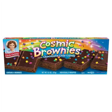 Little Debbie® Chocolate Chip Candy Cosmic Brownies, 6 ct / 2.18 oz - Kroger