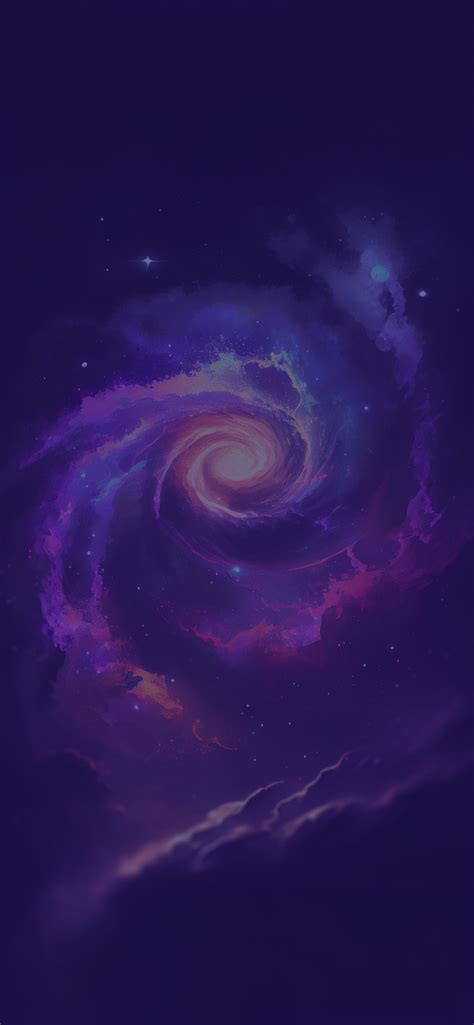 Spiral Galaxy Art Wallpapers - Aesthetic Space Wallpapers iPhone