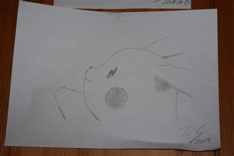 Pikachu - Pokemon [Pencil Drawing] by rGunti on DeviantArt