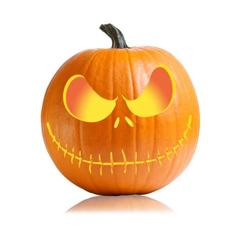 Jack Skellington Pumpkin Pattern - Ultimate Pumpkin Stencils