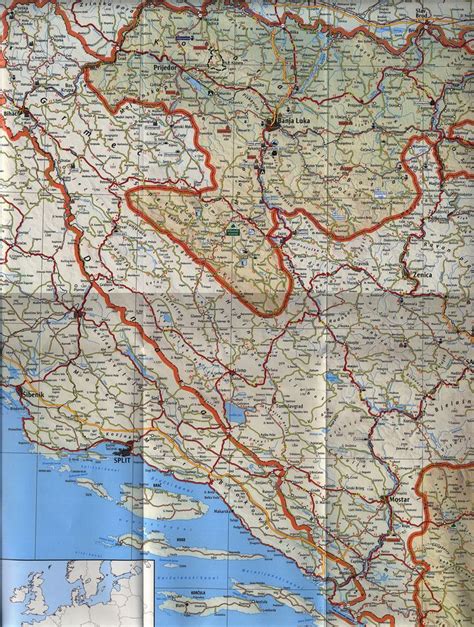 Republika Srpska - The Republic of Srpska, Turisticka Mapa Tourist Map; 2015_2, Bosnia & Hercegovina