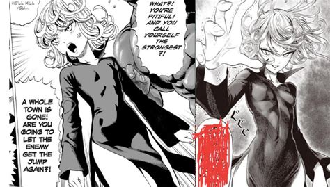 One Punch Man Saitama Vs Tatsumaki Manga Chapter - Manga