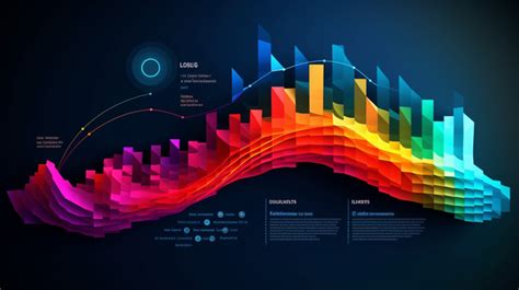 Vibrant And Dynamic Infographic Illustrating Abstract Concepts With Eye Catching Textures ...