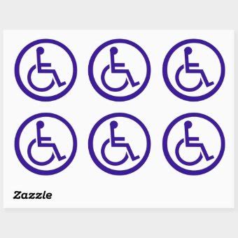 Handicap Sticker | Zazzle