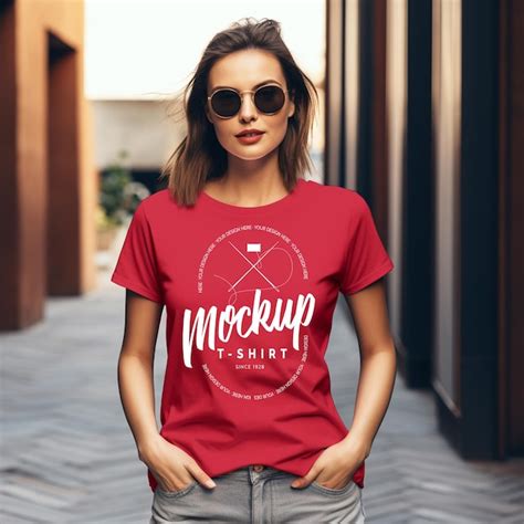 Premium PSD | T shirt mockup