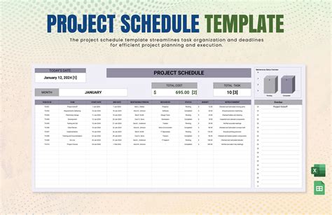 Master Cleaning Schedule Template in Excel, Google Sheets - Download | Template.net