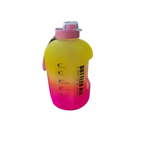 Plastic Water Bottle with Time Marker - 2200ml - HB | Shop Today. Get it Tomorrow! | takealot.com