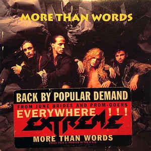 Extreme - More Than Words (1990, Card Sleeve, CD) | Discogs