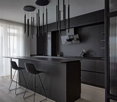 Modern Black Kitchen Island – Things In The Kitchen