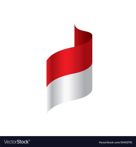 Indonesia flag Royalty Free Vector Image - VectorStock