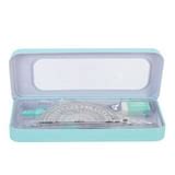 1 Set of Drawing Compass Toolkit Clear Scale Drawing Accessories Compass Ruler Measuring Tools ...