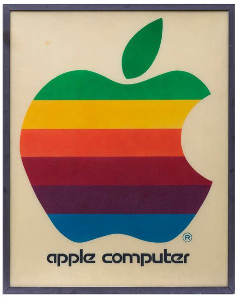 Original 1978 Apple Computer Retail Sign With Iconic Rainbow Logo Being Auctioned Off - 3uTools