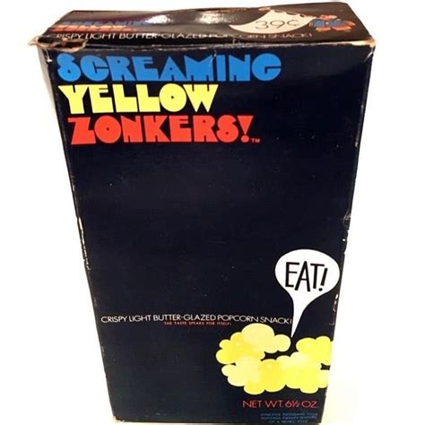 Screaming Yellow Zonkers (History, Marketing & Commercials) - Snack History