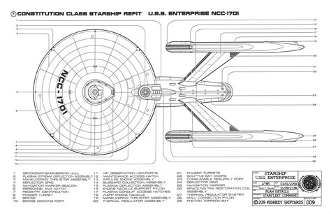 Ncc 1701 Uss Enterprise Refit Color Guide