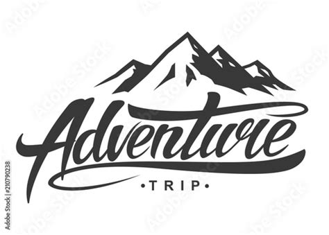 Adventure vintage logo Stock Vector | Adobe Stock