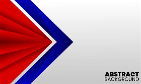 Red Blue White geometric abstract background. It is suitable for background banners, business ...