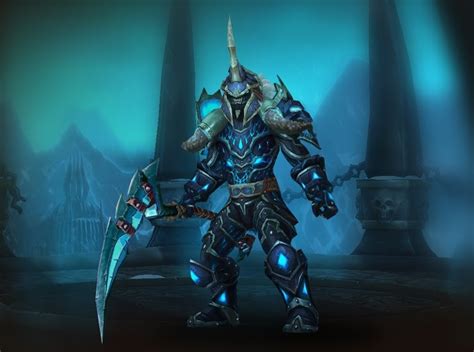 Master of World of Warcraft : Transmogrification: DK transmog. Nothing special, but looks badass.