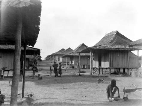 Street view in a new Marind Papuan village near Merauke - photographer unknown — Google Arts ...