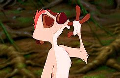 Timon Throws Up After Eating Too Many Bugs In The Lion King Blooper Scenes