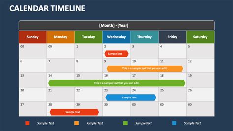 Calendar Timeline PowerPoint Presentation Slides - PPT Template