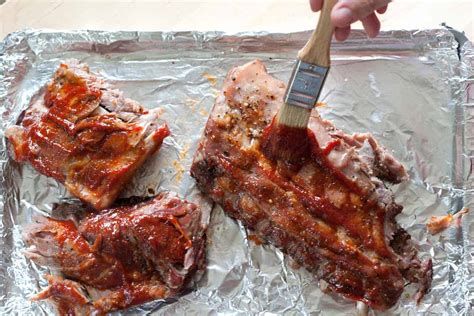 oven baked ribs in foil