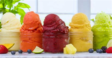 5 Easy Dairy-Free Fruit Sorbet Recipes