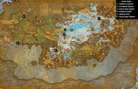 The Azure Span Dragonriding Races (10.0.2) - World of Warcraft - Icy Veins