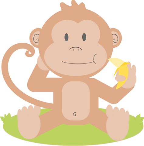 Cute Baby Monkey Clipart at GetDrawings | Free download