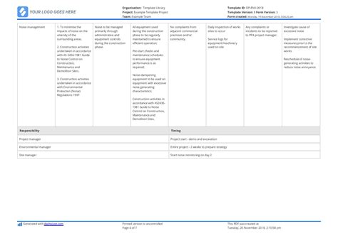 Environmental management plan examples: Here's what yours needs