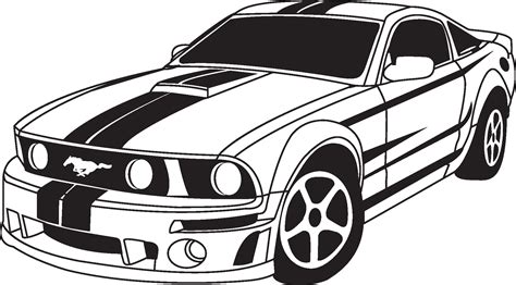 FORD MUSTANG CAR Logo Vector - (.Ai .PNG .SVG .EPS Free Download)