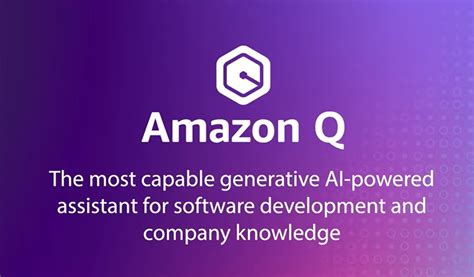 Amazon Q AI Assistant: Amazon AWS Steps In The AI Arena