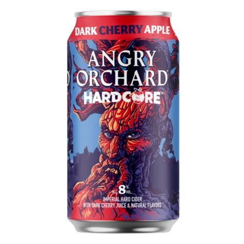 Angry Orchard Hardcore Dark Cherry Apple Hard Cider Beer, 6 cans / 12 fl oz - Kroger