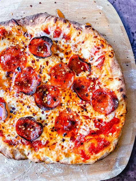 Homemade Pepperoni Pizza – Modern Honey