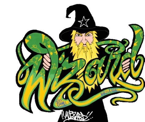 Wizard Graffiti Sticker - Wizard Graffiti Sticker - Discover & Share GIFs