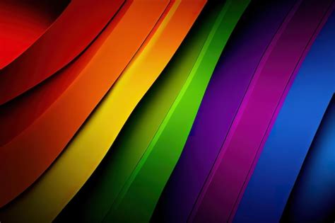 Premium Photo | A colorful background with a black background and the colors of the rainbow are ...