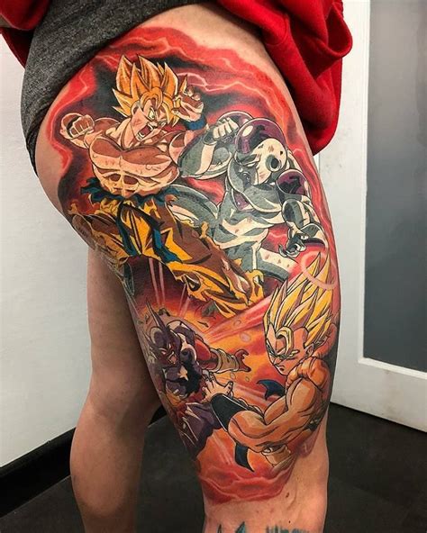 Dragon Ball Z Tattoos by Ry Tattoomiester | Z tattoo, Dragon ball tattoo, Dbz tattoo